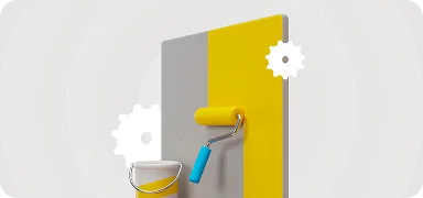 Покраска стены